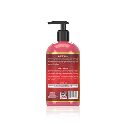 Cranberry Feminine Wash- For Odor Protection & Freshness