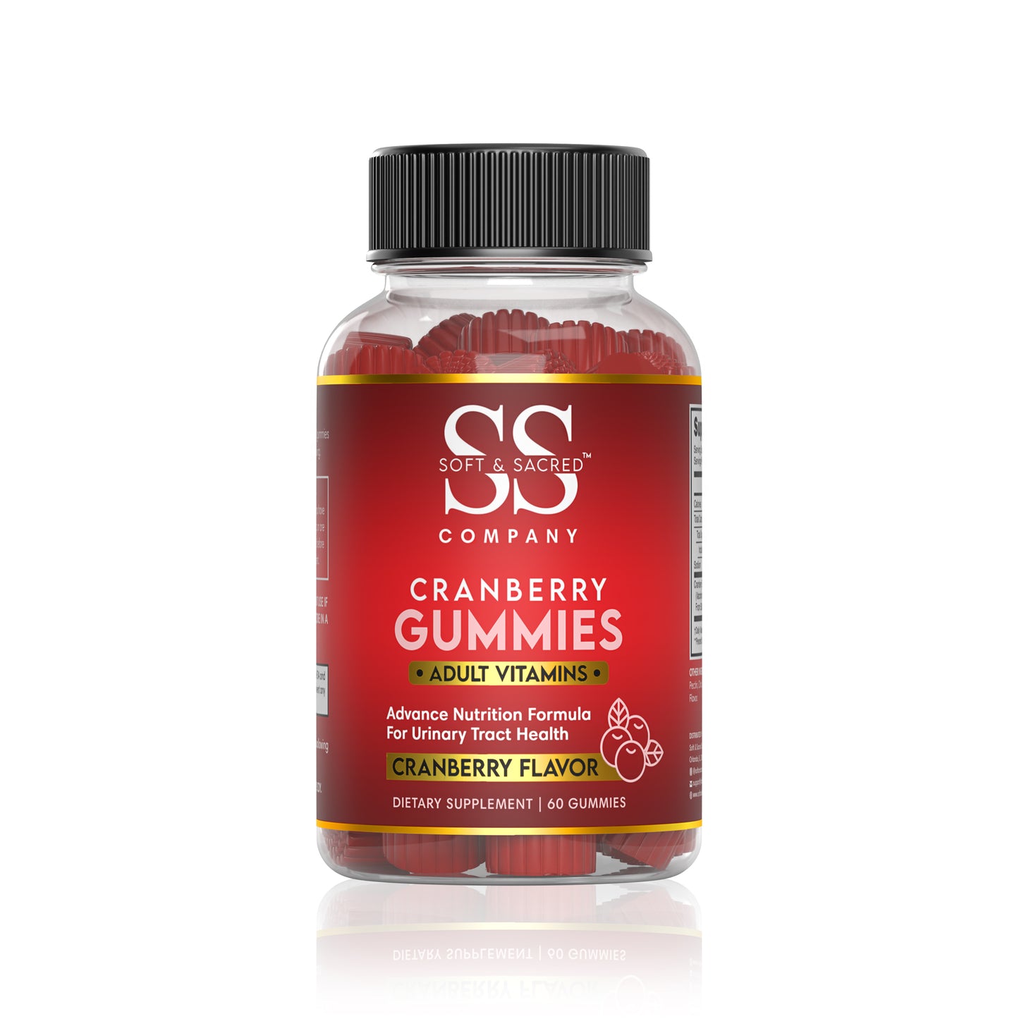 Cranberry Probiotics Gummies- Supports Urinary Tract Health