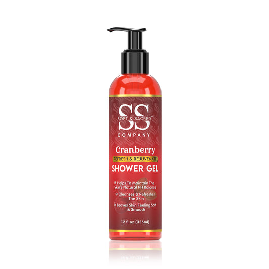 Cranberry Shower Gel- For Gentle Cleansing