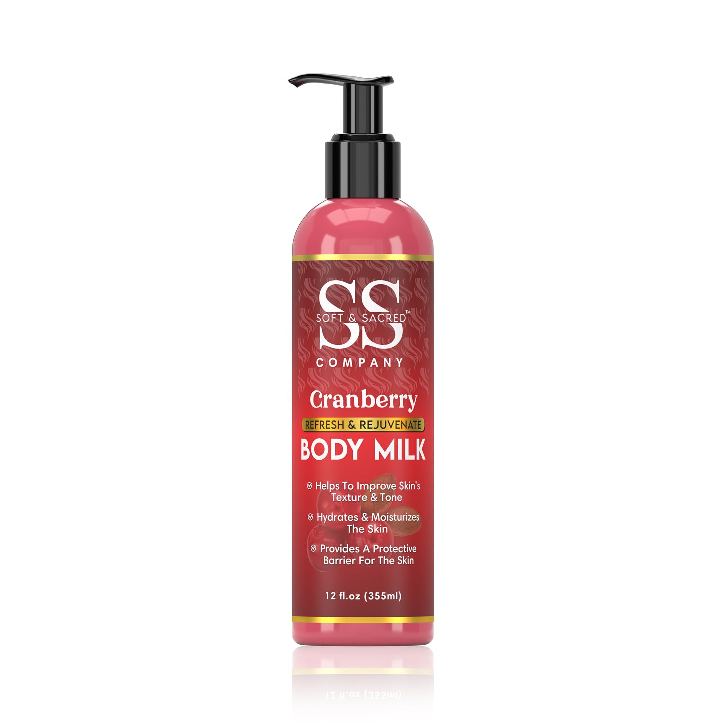 Cranberry Body Milk- For Soft Skin & Daily Hydration