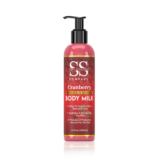 Cranberry Body Milk- For Soft Skin & Daily Hydration