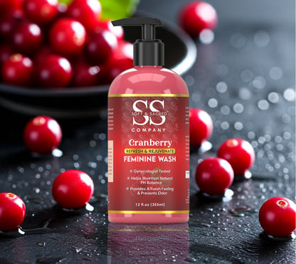 Cranberry Feminine Wash- For Odor Protection & Freshness