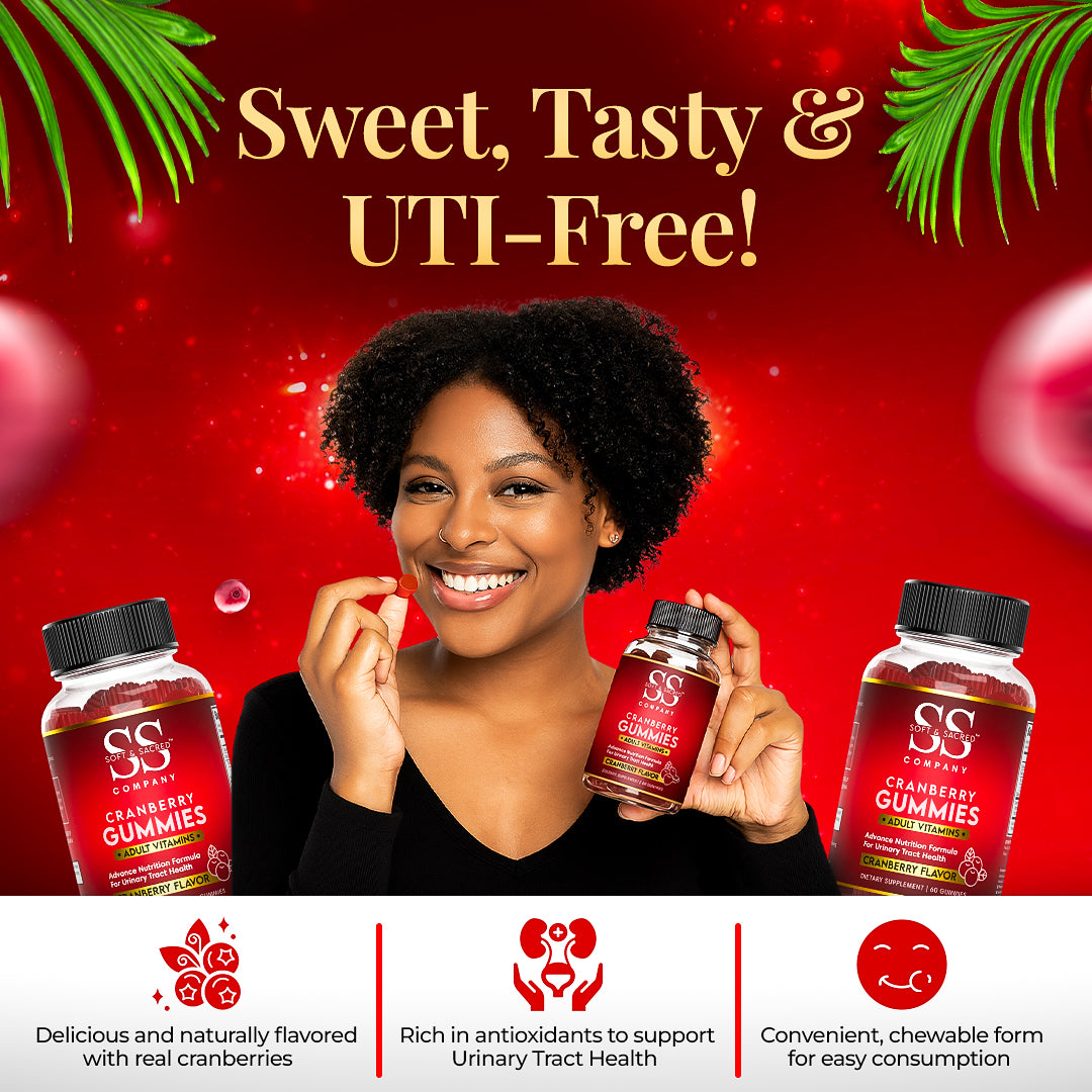 Cranberry Probiotics Gummies- Supports Urinary Tract Health