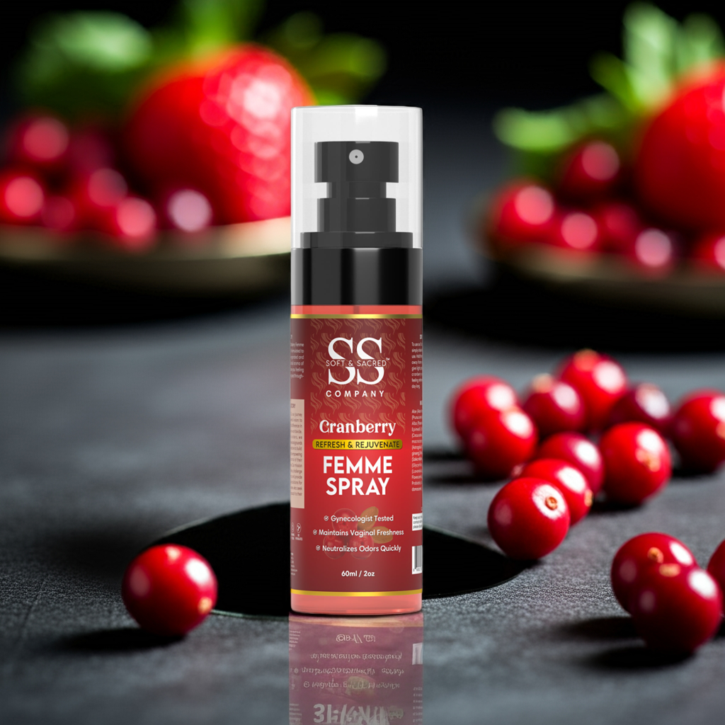 Cranberry Femme Spray- For Daily Freshness & Odor Protection